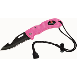 Flo Pink Venture Fold-up Knife - Hs Code - 	8211920000	  C.o.o. - 	Tw